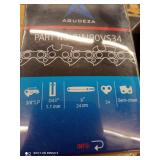 Agudeza chainsaw chains for 8 inch bar