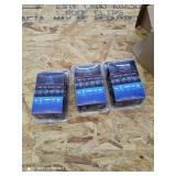 3 Agudeza chainsaw chains for 10 inch bar