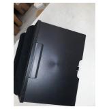 Mind Reader - Adjustable 8 Position Lap Desk - Black