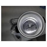 Elite Gourmet - 1.5Qt. Mini Slow Cooker - Stainless steel