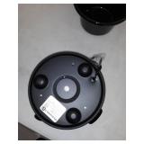 Elite Gourmet - 1.5Qt. Mini Slow Cooker - Stainless steel