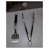 2-Piece Stainless Steel Grill Tool Set