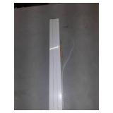 Set of 3 Floating Wall Shelves, White