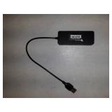 Sabrent 4-Port USB 2.0 Hub with Individual LED lit Power Switches (HB-UMLS)