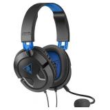 Turtle Beach - Recon 50P Gaming Headset for PS5, PS4, Xbox Series X, Xbox Series S, Xbox One, Nintendo Switch, Mobile & PC with 3.5mm - Black/Blue