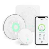 Airthings - House Kit, Radon and Indoor Air Quality Monitoring System, Multi-room - White