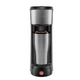 CHEFMAN - InstaCoffee Single Serve K-Cup Pod Coffee Maker - Stainless Steel USED MISSING CUP