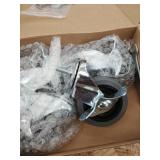 4- wheels with brakes