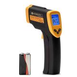 Etekcity Infrared Thermometer 749 (Not for Human) Temperature Gun Non-Contact Digital Lasergrip with LCD Backlit Display, -58â to 716â (-50â to 380â), Black-Yellow