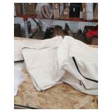 3 - 25" x 16" Durable Canvas breathable storage bag closet organizer