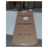 Wall Control Pegboard Rack Home & Garage Tool Storage & Organization Red Metal Pegboard Pack - Two 32-Inch Wide x 16-Inch Tall Red Steel Peg Board Panels