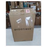 Byootique Rolling Makeup Train Case Side Pockets Cosmetic Backpack Pouch Travel