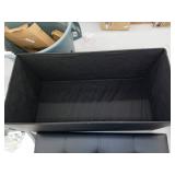 Youdesure Folding Storage Ottoman Bench, Faux Leather Footrest