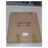 HOOBRO Set of Nightstand, 2-Tier End Table, Industrial Side Table , Greige/Black