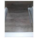 HOOBRO Set of Nightstand, 2-Tier End Table, Industrial Side Table , Greige/Black