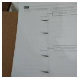 BATHTUB 4 STORAGE W/ POLES - WHITE