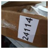 BATHTUB 4 STORAGE W/ POLES - WHITE