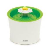 Catit Flower Fountain- 3L Cat Water Fountain with Triple-Action Filter