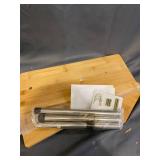 HYNAWIN 3 TIER CORNER SHELF BAMBOO AND METAL STORAGE SPICE RACK