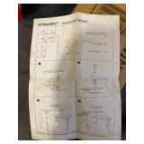 HYNAWIN 3 TIER CORNER SHELF BAMBOO AND METAL STORAGE SPICE RACK