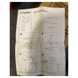 HYNAWIN 3 TIER CORNER SHELF BAMBOO AND METAL STORAGE SPICE RACK