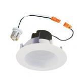 Halo Recessed Lighting RL460WH930 4" 3000K White LED Baffle-Trim Module SET OF 2