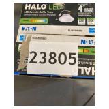 Halo Recessed Lighting RL460WH930 4" 3000K White LED Baffle-Trim Module SET OF 2