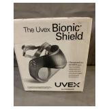 Honeywell Uvex Bionic Face Shields, Hardcoat/Antifog, Clear/Black Matte