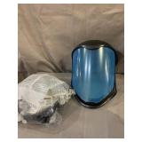 Honeywell Uvex Bionic Face Shields, Hardcoat/Antifog, Clear/Black Matte