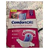 Pet Care Disposable Diapers XS/S 1x96Ct