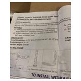 Vaunn Medical Shower Chair With Back M725N