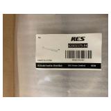 KES Double Towel Bar 30â Black