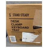 Stand Steady Desk Clamp Keyboard Tray