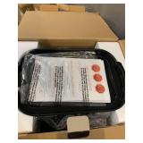 West Bend 87905 5-Quart Large Capacity Non-Stick Versatility Cooker with 5 Temperature Control Settings Dishwasher Safe Includes A Travel Lid & Thermal Carrying Case