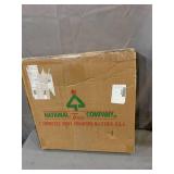 National Tree 24" North Valley Spruce Wreath with 50 Battery Operated Dual Led Lights