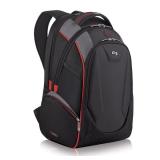 Solo New York - Active Laptop Backpack for 17.3" Laptop - Black/Red