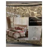Madison Park Donovan 7-Pc. Medallion Jacquard King Comforter Set Bedding