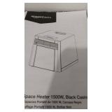 Amazonbasics Portable Eco-smart Space Heater - Black