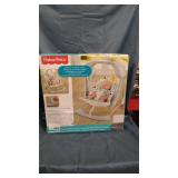 Fisher-Price - Deluxe Take-Along Swing & Seat - White/Blue/Black/Yellow