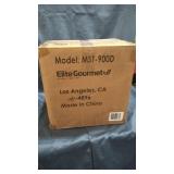 Elite Gourmet - 8.5Qt. Digital Slow Cooker - Stainless-Steel/Black