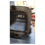 PETMAKER PORTABLE PET KENNEL ON CASTERS GREY/ BLACK