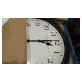 FirsTime & Co.Â® Avery Whisper Wall Clock, American Crafted, Oil Rubbed Bronze, 20 x 2 x 20 in, (50002)