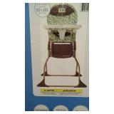 Cosco Simple Fold High Chair - Elephant Squares