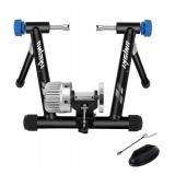 Unisky Fluid Bike Trainer Stand Indoor Riding with Noise Reduction Wheel Steel Bicycle Exercise Training Stand Stationary Bike Stand