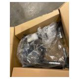 Unisky Fluid Bike Trainer Stand Indoor Riding with Noise Reduction Wheel Steel Bicycle Exercise Training Stand Stationary Bike Stand