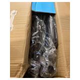 Medline Steel Rollator Walker, Folding Rolling Walker, 6" Wheels, 350lb Weight Capacity, Burgundy Red Frame