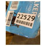 Medline Steel Rollator Walker, Folding Rolling Walker, 6" Wheels, 350lb Weight Capacity, Burgundy Red Frame