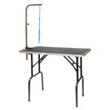 Go Pet Club GT-101 30 in. Pet Dog Grooming Table with Arm