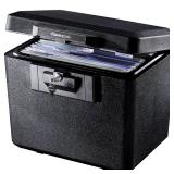 SentrySafe 1170 Fire-Resistant Box with Key Lock 0.61 cu. ft.
