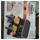 Ninja - Foodi 6-in-1 10-qt. XL 2-Basket Air Fryer with DualZone Technology - Grey